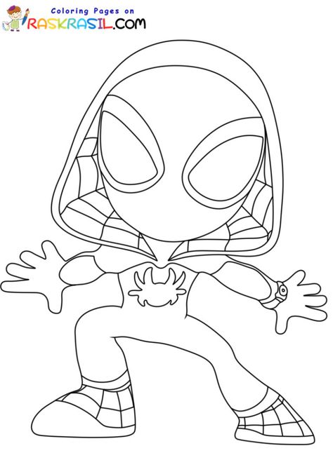 Dibujos de Spidey y sus sorprendentes amigos para Colorear Naruto Pokemon, Lucas The Spider, Lego Spiderman, Spider Coloring Page, Superhero Coloring Pages, Spiderman Coloring, Superhero Coloring, Spiderman Birthday Party, Ghost Spider