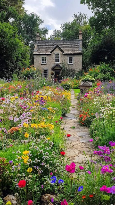 Bright Gardening (@bright_gardening) on Threads Ireland Garden, Small Flower Garden, Small Flower Gardens, Colourful Garden, Pastel Garden, Beautiful Home Gardens, Future Garden, British Home, London Garden