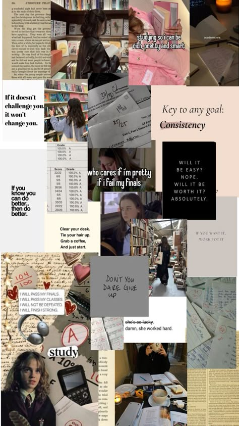 academic era #smartgirlvibes #rorygilmore #hermionegranger Grunge Bedroom, Yonsei University, Vision Board Collage, Smart Girl, Motivation Board, Study Motivation Inspiration, Wish Come True, Studying Inspo, Pretty Wallpaper Iphone