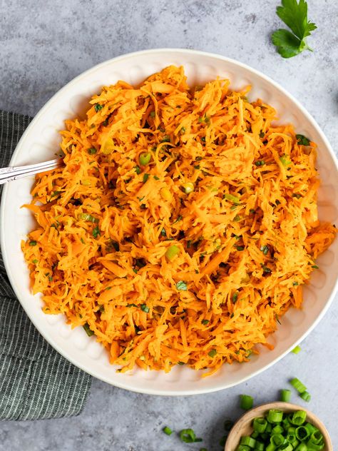 French Grated Carrot Salad with Lemon Dijon Vinaigrette - Once Upon a Chef Lemon Dijon Vinaigrette, Grated Carrot Salad, Classic Coleslaw Recipe, Chicken And Salad, Carrot Salad Recipes, Once Upon A Chef, Make Ahead Salads, Family Dinner Night, Dinner Ideas For Family