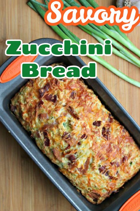 Zucchini Bacon Cheese Bread, Bacon Cheddar Zucchini Bread, Zucchini Recipes Savory, Savoury Zucchini Bread, Savory Zucchini Bread Recipes, Worlds Best Zucchini Bread, Hawaii Bread, Zucchini Cheese Bread, Bacon Bread Recipe