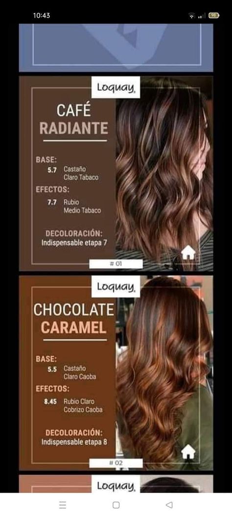 Pelo Chocolate Caramelo, Rubio Chocolate, Hair Color Flamboyage, Color Correction Hair, Hair Color Chocolate, Cabello Hair, Chocolate Hair, Glamorous Hair, Hair Color Techniques