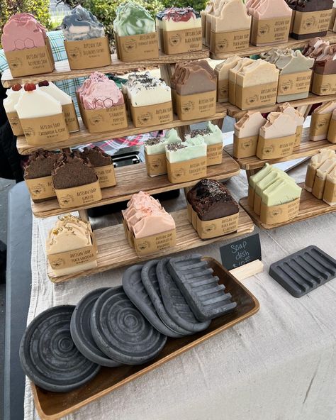 Mahany Park Farmers Market today 8:00-1:00 How To Set Up Farmers Market Table, Sewing Projects To Sell Farmers' Market, Farmers Market Soap Display, Roadside Farmstand, Diy Soap Display, Geo Vision, Farm Market Ideas, Farmers Market Stand, Farmers Market Display