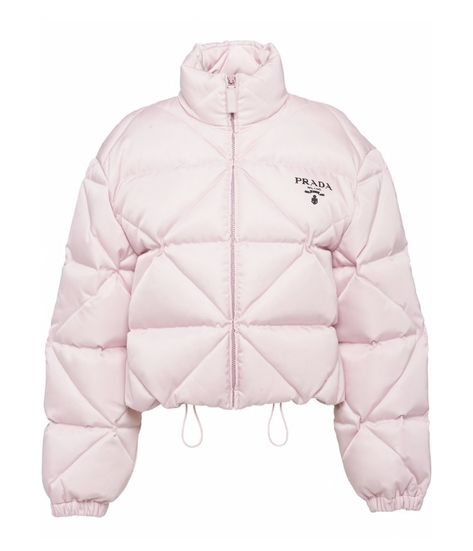 puffer jacket prada Prada Jacket, Prada Logo, Puffy Jacket, Jacket Design, Jacket Women, Dream Clothes, Quilted Jacket, Down Jacket, Designing Women