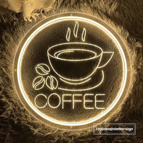 USB 3D Engraved Coffee Cup LED Neon Sign Custom Coffee Shop Cafe Restaurant Kitchen Decoration Night Light Decor Welcome Sign Personalized - Etsy Canada Neon Cafe, Cafe Neon, Facebook And Instagram Logo, Coffee Signage, Coffee Shop Signs, Menu Stand, Bakery Design Interior, Coffee Cup Art, Led Logo