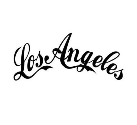 Los Angeles Logo, Los Angeles Wallpaper, Los Angeles Tattoo, Los Angeles Dodgers Logo, La Tattoo, Graffiti Words, Graphic Design Brochure, Los Angeles Design, Type Illustration