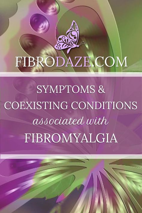 Symptoms & Overlapping Conditions Associated With Fibromyalgia via @fibrodaze Fibromiologia Symptoms List, Fibromiologia Symptoms, Pain Chart, Autoimmune Disorders, Chronic Fatigue Symptoms, Bladder Leakage, Complex Regional Pain Syndrome, Fatigue Syndrome, Core Exercises