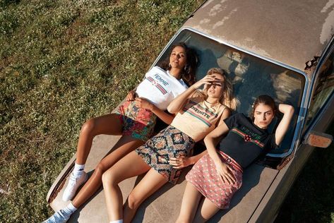 Urban Outfitters Summer, Road Trip Playlist, Light Chestnut Brown, Elite Model Management, Summer Campaign, Dark Blonde, Light Blonde, Model Hair, Alternative Fashion