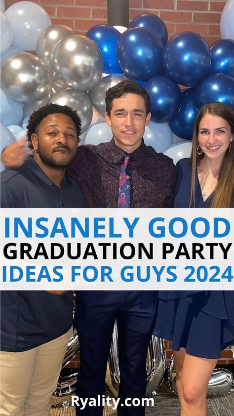 These are such good high school graduation party ideas for boys Graduation Party Ideas For Boys, Graduation Party Ideas For Guys, Guys Graduation Party, High School Graduation Party Themes, High School Graduation Cakes, Boys High School Graduation Party, High School Graduation Party Ideas, Boys Graduation Party, Grad Party Ideas