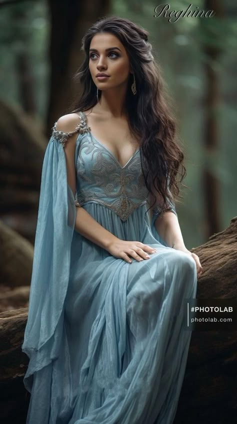 Medieval Woman Aesthetic, Velaryon Dress, Medieval Clothing Women, Medieval Outfit, Elven Dress, Rare Features, Viking Dress, Magic Dress, Fantasy Outfits