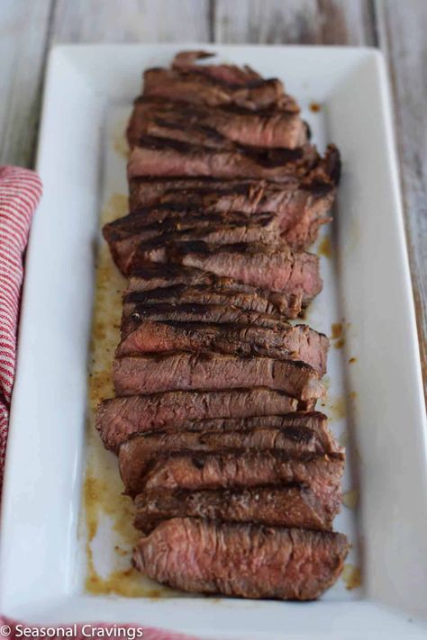 London Broil Oven, Tender London Broil, London Broil Steak, Grilled London Broil, Cooking London Broil, Broiled Steak, London Broil Recipes, Grilled Skirt Steak, Gluten Free Dinner Easy