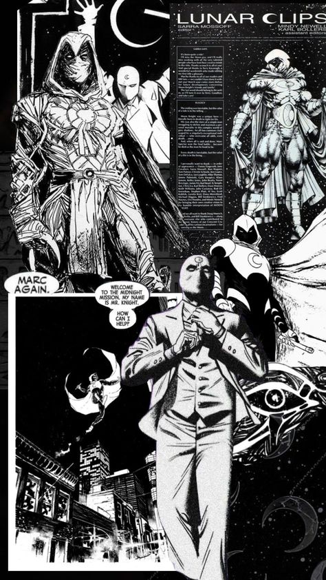 Moon Knight, Your Aesthetic, Comic Book, Moon, Energy