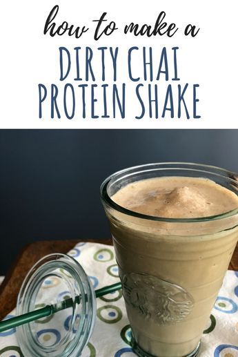 Chia Tea Protein Shake, Vanilla Chai Protein Shake, Organic Protein Powder Recipes, Chai Protein Shake, Gastric Recipes, Vanilla Protein Shake Recipes, Protein Powder Smoothie Recipes, Casein Protein Recipes, Yummy Protein Shakes