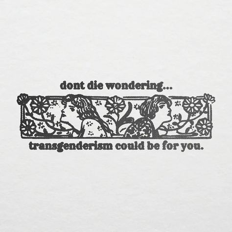 Vintage Queer Art, Trans Poster, Trans Affirmations, Dyke Art, Queer Home, Trans Masc, Trans Art, Catty Noir, Trans Rights