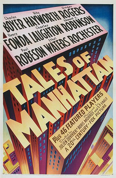 Vernacular Typography, Illustrated Type, Expressive Type, Manhattan Poster, Ethel Waters, Vintage Cinema, Francois Truffaut, Sing Sing, Type Poster