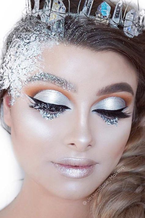 18 Ideas To Make Fairy Christmas Makeup