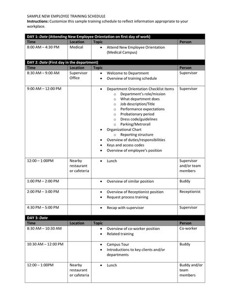 Employee Training Agenda - How to create an employee Training Agenda? Download this Employee Training Agenda template now! Training Outline Template, Employee One On One Template, New Employee Training Plan, Training Template Employee, Employee Training Ideas, Workplace Encouragement, Training New Employees, Onboarding New Employees, New Employee Orientation