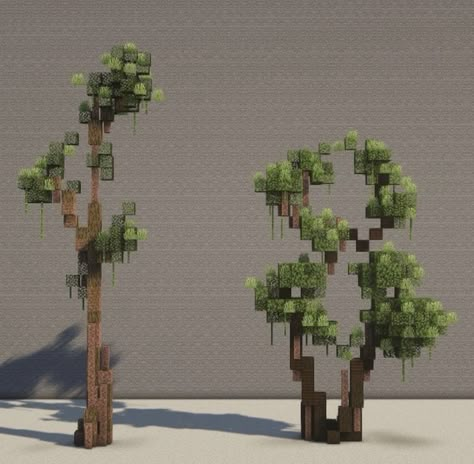 Minecraft River Terraforming, Magic Tree Minecraft, Minecraft Fallen Tree, Mangrove Tree Minecraft, Minecraft Custom Jungle Tree, Sniffer Minecraft Build, Minecraft Palm Tree, Custom Trees Minecraft, Minecraft Tree Design