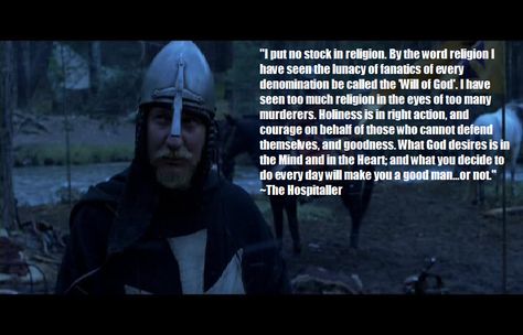 My favorite movie quote...from Kingdom of heaven Kingdom Of Heaven Art, Keys Of The Kingdom Of Heaven, Bridge Kingdom Quotes, Kingdom Of Heaven Quotes, The Kingdom Of Heaven Movie, Kingdom Of Heaven Movie Quotes, Poetry Calligraphy, Heaven Movie, The Will Of God