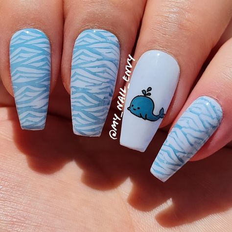 #nailart #nailstagram #instanails #notd #nails #mani #nailsoftheday #nailsofinstagram #nailsaddict #nailitdaily #nailspiration #cutenails #nailedit #nailartoohlala #nailartjunkie #nailartaddict #nailartwow #naildesigns #naildesign #nailsdid #nailsdone #nails2inspire #gelpolish #allprettynails #nailsit #whalenails #oceannails #summernails #summernails2021 Whale Nail Art, Whale Nails, Small Canvas, Diy Nails, How To Do Nails, Nails Inspiration, Gel Polish, Cute Nails, Summer Nails