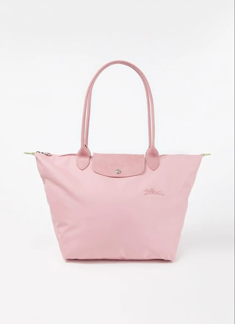 Long Champ Bag, Longchamp Tote, My Style Bags, Longchamp Bag, Longchamp Bags, Girly Bags, Pink Tote Bags, Pink Tote, Pretty Bags