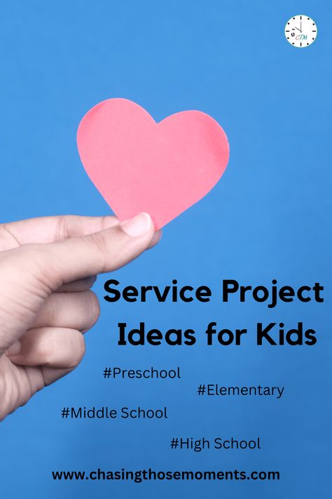 School Service Projects, Service Project Ideas, Community Project Ideas, Service Learning Projects, Service Projects For Kids, Community Service Ideas, Kindness Projects, Mission Projects, Middle School Activities