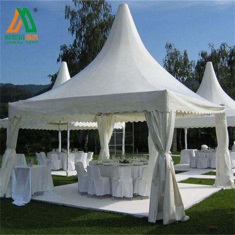 Tent For Wedding, Hexagon Gazebo, Compact Bedroom, Arabian Tent, Wedding Tent Decorations, Garden Tent, Outdoor Tent Wedding, Gazebo Tent, Tent Decorations