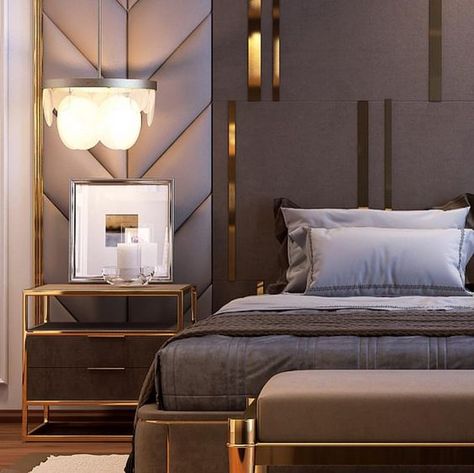 Check this amazing bedroom side table design to inspire you! #luxuryfurniture #bedroomsidetables #sidetables #sidetable #modernsidetables #contemporarysidetables #coffeeandsidetables #luxurycoffeeandsidetables #bocadolobo #inspiration #interiordesign बेडरूम डिजाइन, Modern Luxury Bedroom, Luxury Bedroom Design, Luxury Furniture Brands, Luxury Bedroom Master, Bedroom Bed Design, Bedroom Furniture Design, Master Bedrooms Decor, Contemporary Bedroom