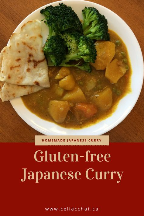 Tasty and gluten-free Japanese curry recipe. Gluten Free Japanese Curry, Japanese Curry Recipe, Recovery Meals, Gluten Free Asian Recipes, Golden Curry, Vegan Junk Food, Recovery Food, Recipes Gluten Free, Gf Flour