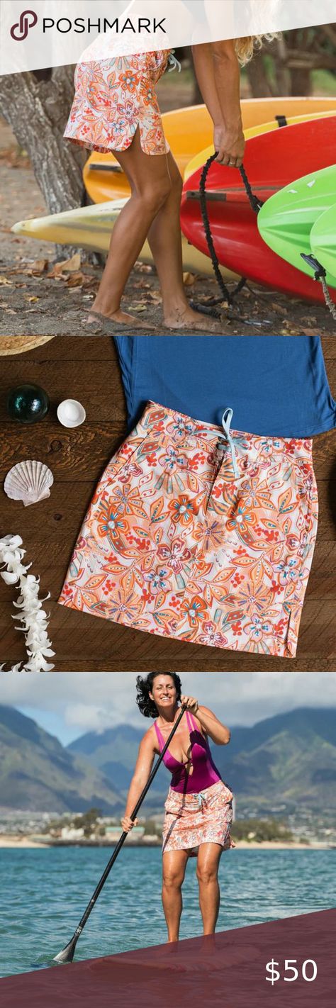 Rip Skirt Hawaii Sport Skirt, NWT Rip Skirt, Hawaii Dresses, Everyday Skirt, Everyday Skirts, Sport Skirt, Sports Skirts, Golf Balls, Wrinkle Free, Water Sports