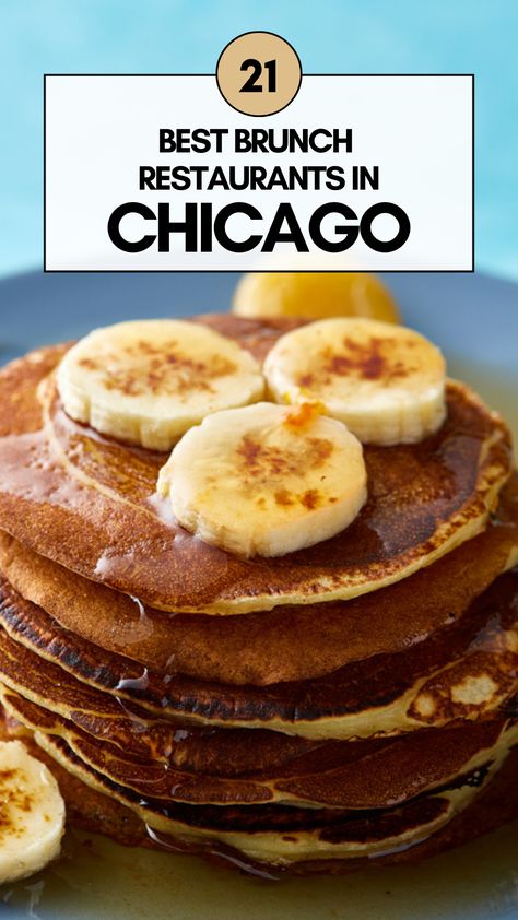 Best Brunch Restaurants in Chicago Best Brunch Chicago, Breakfast Chicago, Brunch Chicago, Breakfast Favorites, Restaurants In Chicago, Chicago Downtown, Turnover Recipes, Brunch Restaurants, Classic Breakfast