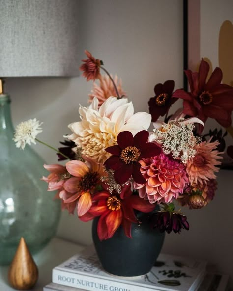 Flower Picking, House Farm, Fall Flower Arrangements, Picking Flowers, Cut Flower Garden, Flower Arrangements Diy, Dahlia Flower, Deco Floral, Flower Farm