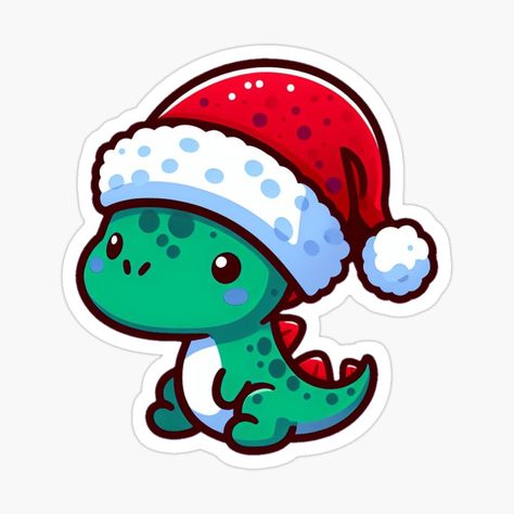 Get my art printed on awesome products. Support me at Redbubble #RBandME: https://www.redbubble.com/i/sticker/The-Christmas-Dino-Doodle-by-DCreativeP/155828455.JCQM3?asc=u Dino Doodle, Dino Christmas, Doodle Sticker, Dinosaur Stickers, Decorate Notebook, Dinosaur Christmas, Coloring Stickers, Christmas Stickers, The Christmas