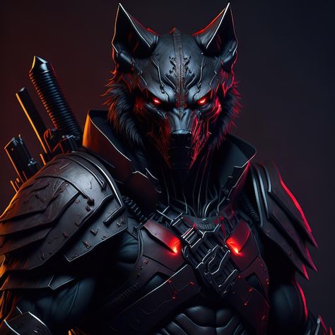 A wolf with a sword and a helmet | Premium Photo #Freepik #photo #anubis #game-character #berserker #beautiful-armor Wolf Helmet Armor, Wolf Armor Art, Werewolf Armor, Anubis Helmet, Wolf Helmet, Wolf Armor, Pathfinder Rpg Characters, Iron Wolf, Pup Play