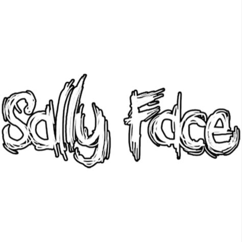 Sally Face Sally Face Cover, Sally Face Drawings Easy, Sally Face Tattoo Ideas, Sally Face Desenho, Sally Face Drawings, Sally Face Logo, Sally Face Drawing, Simple Face Drawing, Sally Face Game