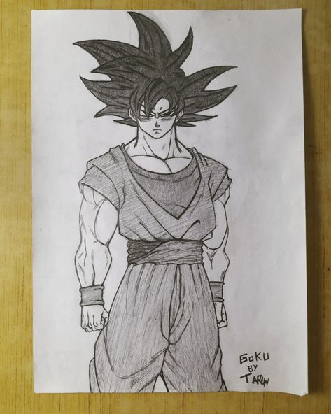 Goku super saiyan drawing . . Hello Everyone👋 My Name Is TARUN I'm an anime drawing arist 🎨 👨‍🎨. I can make both colored🖍 & Shaded✏️ Drawings. Commission Is Opened at here 😊 I'm expert in making highly detailed drawings😉🙃. I have an instagram account (@tarun_arts00_) and also a you tube channel(Tarun Arts Yt). My priorities in my drawings are Perfectly👍 and Detailing🤏,At an excellence level ✨️ . Thanks For Seeing my Drawings 🥰 (: .....💗💖🧡❤💛🤍💜💙💚.... :) . . #goku #dragonballz Super Saiyan Drawing, Shaded Drawings, Goku Drawing, Shading Drawing, Goku Vs, Minecraft House Designs, Goku Super, Minecraft House, Detailed Drawings