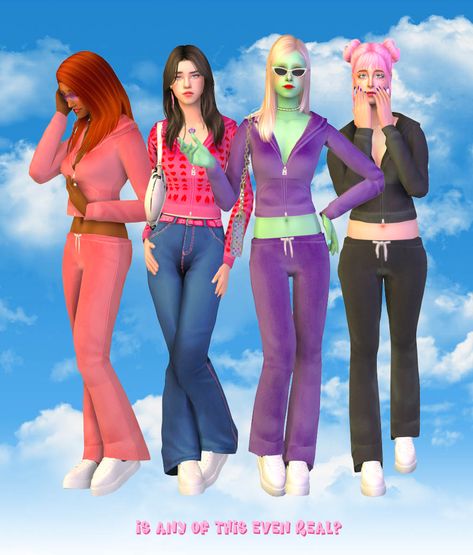 Sims 2 Cc, Juicy Tracksuit, Sims 2 Hair, Sims 4 Cc Eyes, Sims 3 Cc Finds, Juicy Couture Tracksuit, Tumblr Sims 4, Sims 4 Characters, The Sims 2