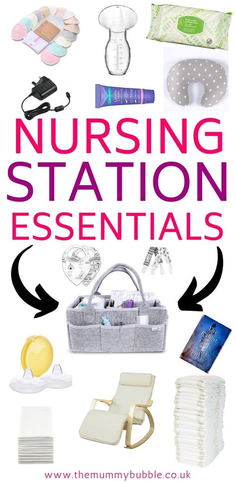 Want to create a comfy breastfeeding station? These are all of the essential products you need to make breastfeeding easier, plus tips for how to set up a cosy nursing station. #breastfeeding #nursing #breastfeedingtips Nursing Station Breastfeeding, Breastfeeding Schedule Newborn, Postpartum Workout Breastfeeding, Breastfeeding Illustration, Breastfeeding Weaning, Breastfeeding Outfits, Nursing Photoshoot, Breastfeeding Station, Breastfeeding Schedule