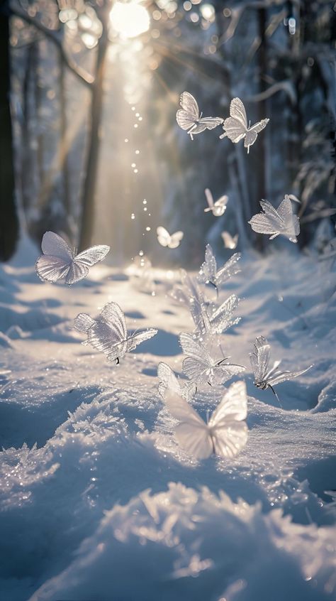 Pretty Nature Pictures, Whatsapp Wallpaper Cute, Cute Summer Wallpapers, Cute Blue Wallpaper, Beautiful Butterflies Art, Pretty Phone Wallpaper, Pretty Backgrounds, Pretty Landscapes, Winter Wallpaper