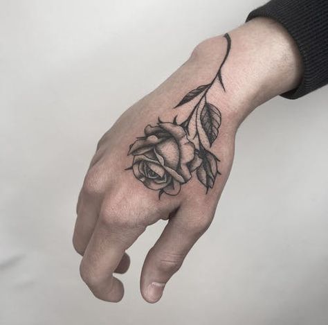 Tattoo uploaded by Ames Tattoo | Rose | 1559427 | Tattoodo Best Tattoos For Men, Roses Tattoos, Rose Hand Tattoo, Rose Tattoo Sleeve, Rose Sleeve, Rose Tattoos For Men, Tattoo Rose, Forearm Sleeve Tattoos, Best Tattoos