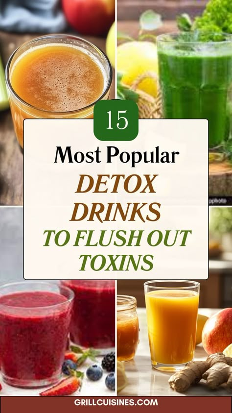 Detox drinks help flush out toxins, boost energy, and improve digestion. Try these 20 popular detox drinks made with natural ingredients for a healthy body reset. Best Juice Cleanse For Gut Health, Stomach Juice Cleanse, Drinks For Gut Cleanse, Detox Juices For Gut Health, Gut Healing Juice Cleanse, Gut Health Detox Drink, 48 Hour Juice Cleanse, Healthy Gut Cleanse Drink, Cleanse Drink Recipes