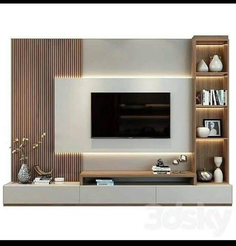 Tv Cabinet Designs, Media Walls, Western Interior, Modern Tv Room, Tv Unit Furniture Design, Modern Tv Wall Units, Living Room Wall Units, Cabinet Designs, Latest Living Room Designs