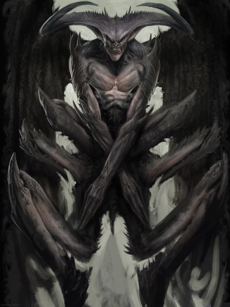 Vampire Demon, Ancient Vampire, Beast Creature, Vampires And Werewolves, Vampire Art, Alien Concept Art, Dark Ages, Fantastic Art, Medieval Fantasy