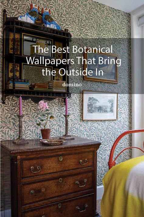 Farrow And Ball Wallpaper, Wrought Iron Beds, Morris Homes, William Morris Wallpaper, Morris Wallpapers, Iron Bed Frame, Dining Room Paint, Wallpaper Companies, Wallpaper Interior