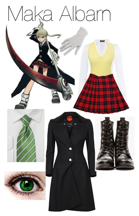 "Maka Albarn( Soul Eater)" by fangirl-name ❤ liked on Polyvore featuring Morgan, FTC, Vivienne Westwood and Diesel Soul Eater Maka Halloween Costume, Maka Soul Eater Costume, Maka Albarn Outfits, Maka Soul Eater Halloween Costume, Maka And Soul Cosplay, Soul Eater Maka Cosplay, Soul Eater Outfit Ideas, Maka Soul Eater Cosplay, Soul Eater Inspired Outfits