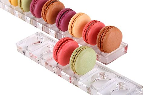 Acrylic Food Display, Cookies Display, Macaron Display, Food Display Stands, Cookie Display, Cupcake Stand Wedding, Dessert Display Stand, Macaron Cake, Macaron Cookies