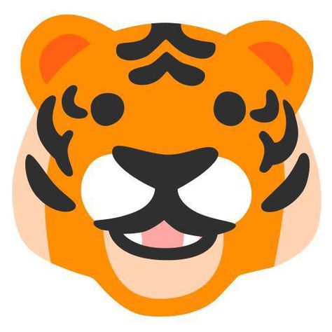 for cat emojis Tiger Emoji, Emoji Cat, Cat Emoji, Front Face, Tigers, Mario Characters, Fictional Characters, Art