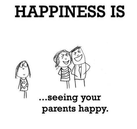 #Parents #Family #Happiness Happy Family Quotes, Door Quotes, Cute Happy Quotes, Happy Quotes Funny, Funny Quotes For Kids, Reasons To Be Happy, Happy Parents, Quotes Words, Daughter Quotes