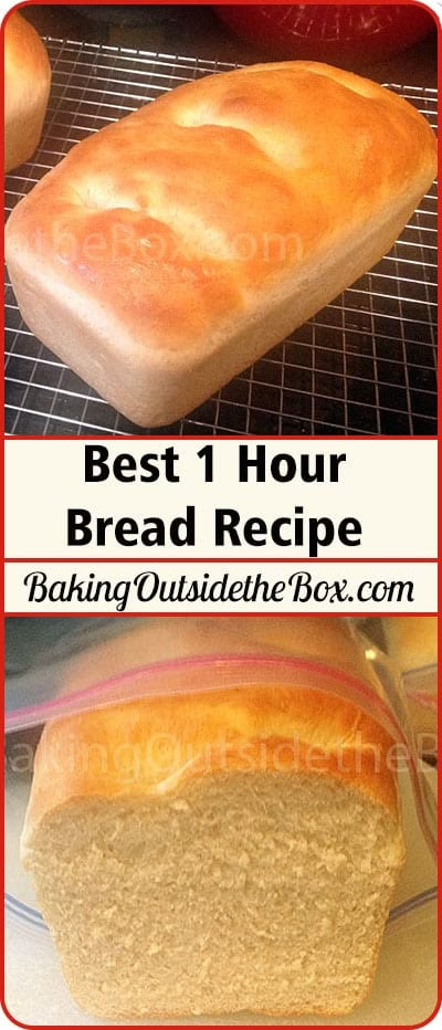 1 Hour Bread Recipe, Hour Bread Recipe, 1 Hour Bread, Bread Recipes Easy, Homemade Bread Easy, Homemade Bread Recipes Easy, Baking Bread Recipes, Homemade Bread Recipes, Best Bread Recipe