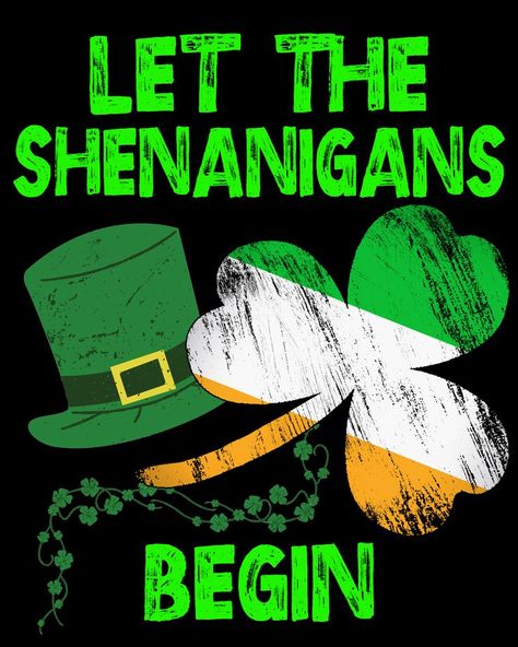 Shenanigans Quotes, Erin Go Braugh, Let The Shenanigans Begin, Happy March, Grunge Design, Irish Quotes, Irish Flag, Irish Pride, Irish Blessing